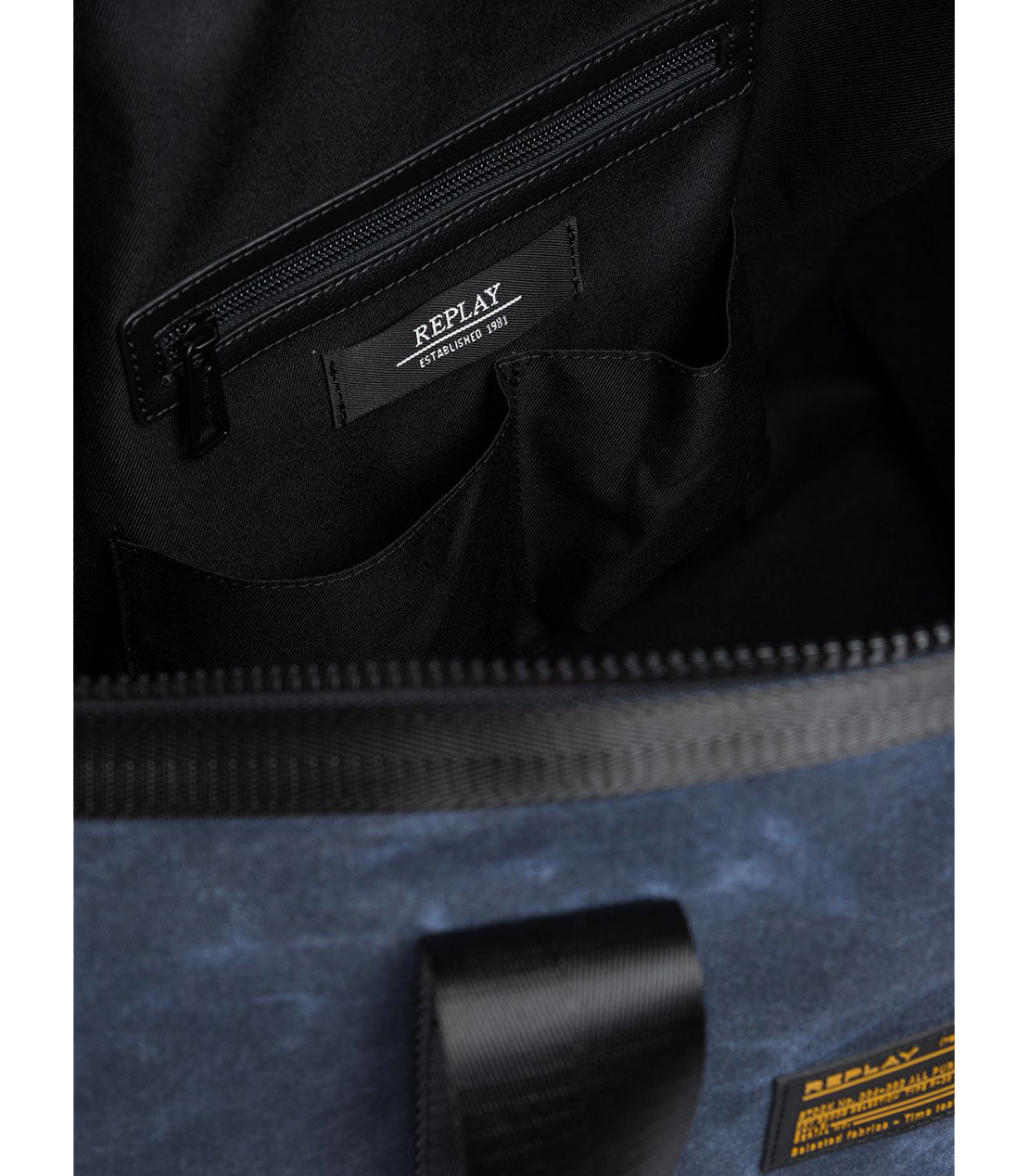 ウォッシュコットンキャンバス ボストンバッグ 詳細画像 グレー系 6